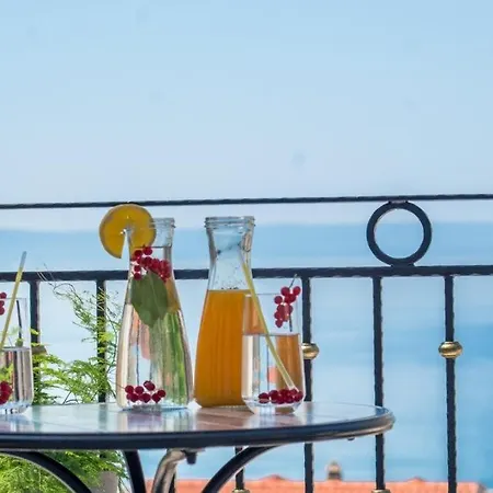 Smaragd - Citrin With Amazing Sea View And Shared Pool * マカルスカ
